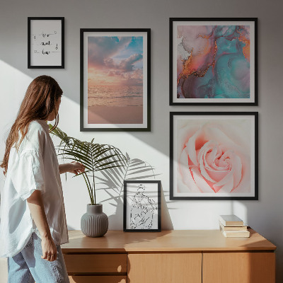 Bildergalerie-set für die wand Romantische Meereslandschaften