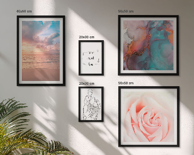 Bildergalerie-set für die wand Romantische Meereslandschaften