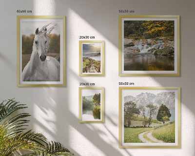 Bildergalerie-set für die wand Landschaften Landschaften Pferd
