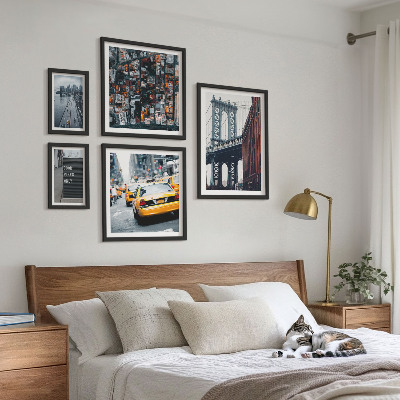 Modernes wandbilder-set Bezaubernde Ausblicke auf New York