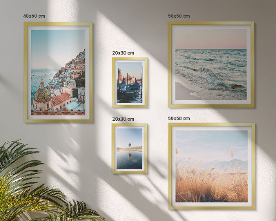 Modernes wandbilder-set Bezaubernder Meerblick