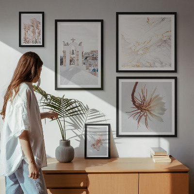 Bildergalerie-set für die wand Stilvolle Ausblicke auf Architektur und Natur
