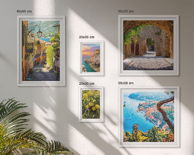 Bildergalerie-set für die wand Bezaubernder Meerblick