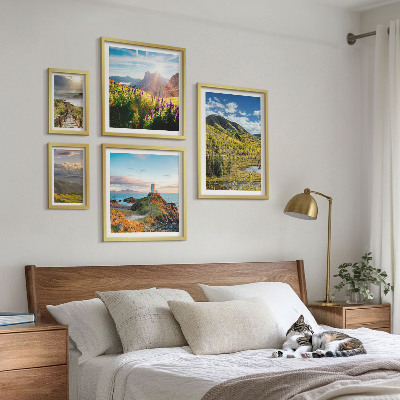 Bildergalerie-set für die wand Berglandschaften Natur
