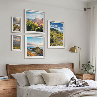 Bildergalerie-set für die wand Berglandschaften Natur
