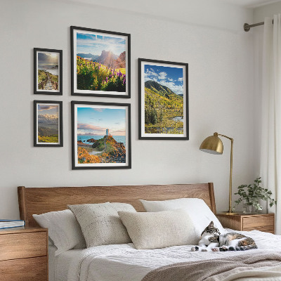 Bildergalerie-set für die wand Berglandschaften Natur
