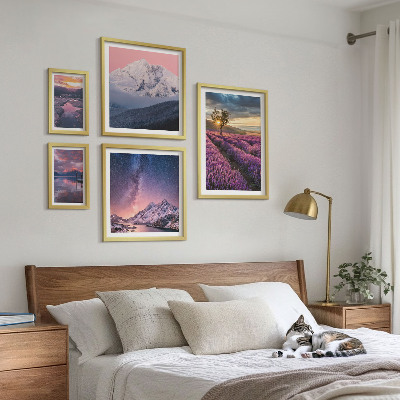 Bilderset fürs sofa Naturlandschaften, Lavendelberge