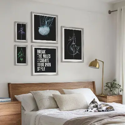 Bildergalerie-Set für die Wand mit abstrakten kreativen Motiven
