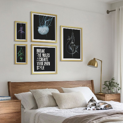 Bildergalerie-set für die wand Abstrakte kreative Motive