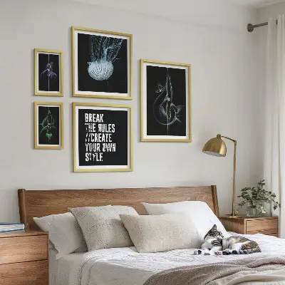 Bildergalerie-Set für die Wand mit abstrakten kreativen Motiven