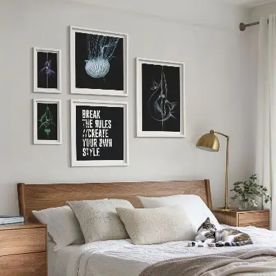 Bildergalerie-Set für die Wand mit abstrakten kreativen Motiven