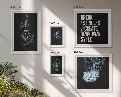 Bildergalerie-set für die wand Abstrakte kreative Motive