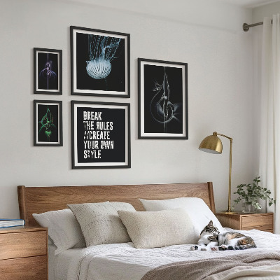 Bildergalerie-set für die wand Abstrakte kreative Motive
