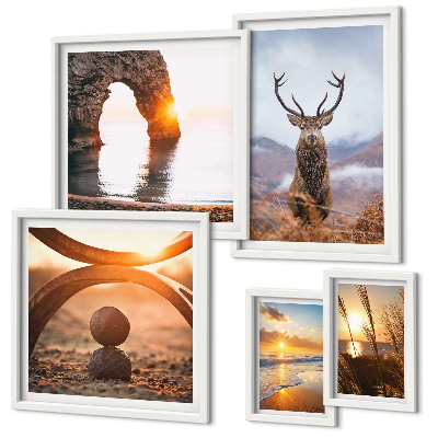 Bildergalerie-set für die wand Natur, Wildtiere, harmonisch