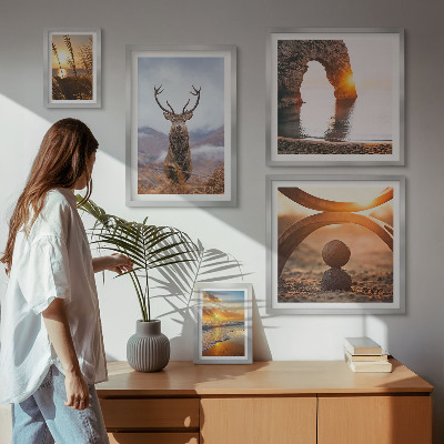 Bildergalerie-set für die wand Natur, Wildtiere, harmonisch