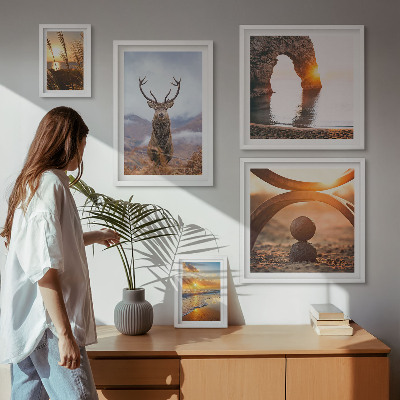 Bildergalerie-set für die wand Natur, Wildtiere, harmonisch
