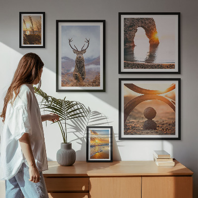 Bildergalerie-set für die wand Natur, Wildtiere, harmonisch