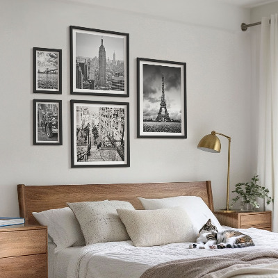Bilderset fürs sofa Stadtlandschaften, architektonische Ikonen