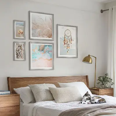 Bildergalerie-Set für die Wand Boho-Träume mit Strand- und Naturmotiven