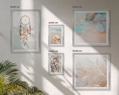 Bildergalerie-Set für die Wand Boho-Träume mit Strand- und Naturmotiven
