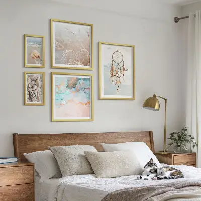 Bildergalerie-Set für die Wand Boho-Träume mit Strand- und Naturmotiven