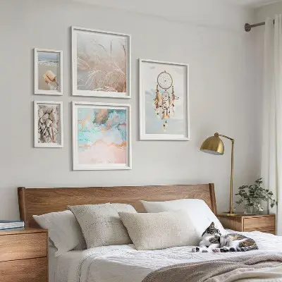 Bildergalerie-Set für die Wand Boho-Träume mit Strand- und Naturmotiven