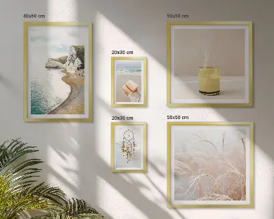 Bildergalerie-Set für die Wand mit entspannenden Buchmotiven