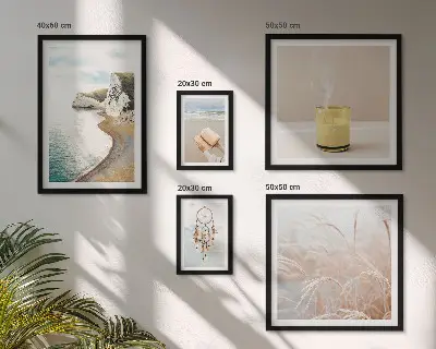 Bildergalerie-Set für die Wand mit entspannenden Buchmotiven