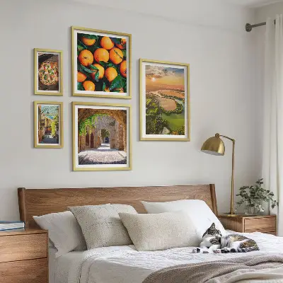Bilderset fürs Sofa mit italienischen Naturlandschaften