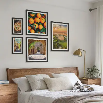 Bilderset fürs Sofa mit italienischen Naturlandschaften
