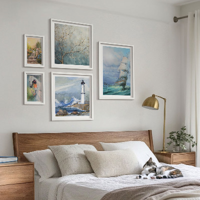 Modernes wandbilder-set Meeresabenteuer und Landschaften