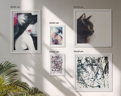 Bildergalerie-set für die wand Stilvolle abstrakte Porträts
