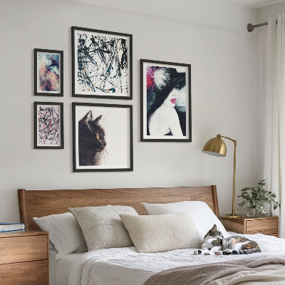 Bildergalerie-set für die wand Stilvolle abstrakte Porträts