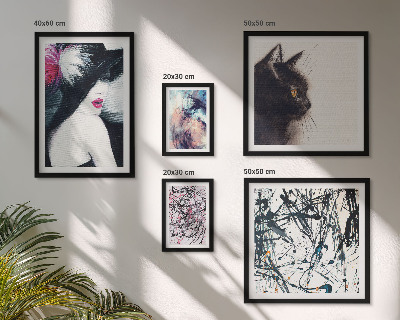 Bildergalerie-set für die wand Stilvolle abstrakte Porträts