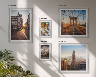Bildergalerie-set für die wand Charmante Stadtarchitektur