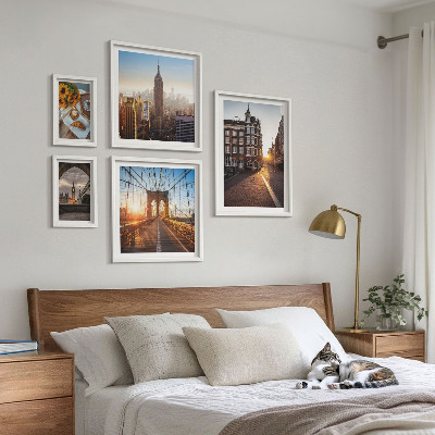 Bildergalerie-set für die wand Charmante Stadtarchitektur