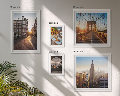 Bildergalerie-set für die wand Charmante Stadtarchitektur
