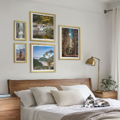 Bilderset fürs sofa Berglandschaften und unberührte Natur