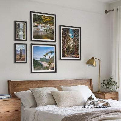 Bilderset fürs sofa Berglandschaften und unberührte Natur