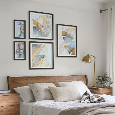 Modernes wandbilder-set Moderne Pflanzenmotive