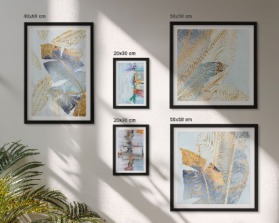 Modernes wandbilder-set Moderne Pflanzenmotive