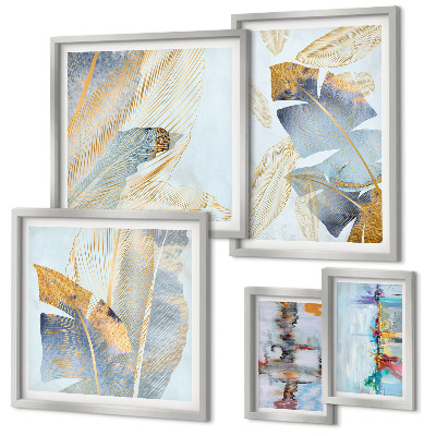 Modernes wandbilder-set Moderne Pflanzenmotive