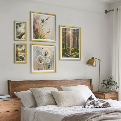 Bildergalerie-set für die wand Waldlandschaften, Natur, Ruhe