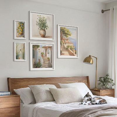 Bildergalerie-set für die wand Stilvolle Ansichten von Küstenstädten