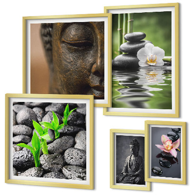 Bildergalerie-set für die wand Entspannende Zen-Atmosphäre
