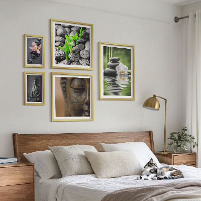 Bildergalerie-set für die wand Entspannende Zen-Atmosphäre
