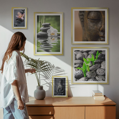 Bildergalerie-set für die wand Entspannende Zen-Atmosphäre