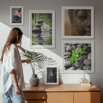 Bildergalerie-set für die wand Entspannende Zen-Atmosphäre