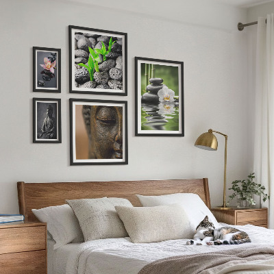 Bildergalerie-set für die wand Entspannende Zen-Atmosphäre