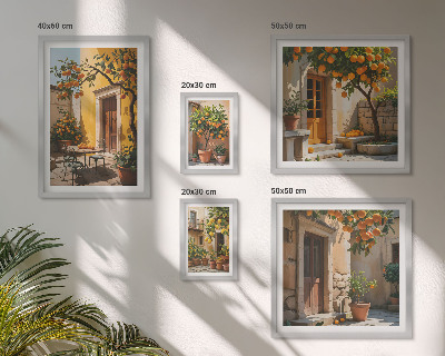 Bildergalerie-set für die wand Zitrusfrüchte in Gärten